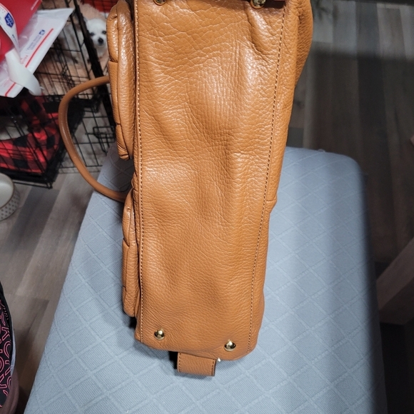 Michael Kors Leather Satchel Shoulder Bag Euc - Picture 6 of 7